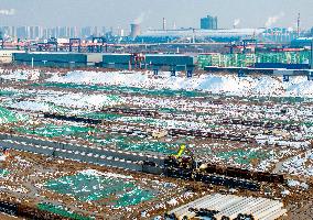 An Automated Wharf Construction in Huai'an