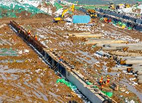 An Automated Wharf Construction in Huai'an