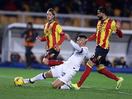 (SP)ITALY-LECCE-FOOTBALL-SERIE A-LECCE VS INTER