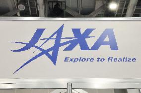 JAXA signage and logo
