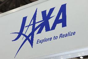 JAXA signage and logo
