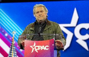 Steve Bannon Speaks At CPAC - Maryland