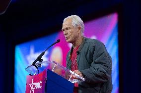 Peter Navarro, Fmr. Director Of The White House National Trade Council Speaks At CPAC