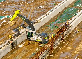 An Automated Wharf Construction in Huai'an