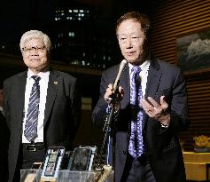 TSMC Chairman Mark Liu in Tokyo