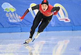 (SP)CHINA-INNER MONGOLIA-HULUN BUIR-14TH NATIONAL WINTER GAMES-SPEED SKATING-JUNIOR WOMEN 500M A (CN)