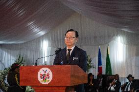 NAMIBIA-WINDHOEK-LATE PRESIDENT-FUNERAL-CHINA-SPECIAL ENVOY-ATTENDANCE