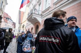 Demonstration against Russian aggression in Ukraine