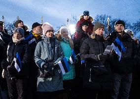 106th anniversary of the Republic of Estonia.