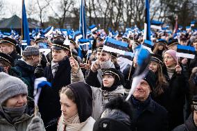 106th anniversary of the Republic of Estonia.