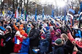 106th anniversary of the Republic of Estonia.