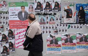 Iran-Daily Life And Parliamentary Elections Campaign In Tehran