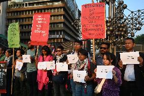 Journalist Protest In Dhaka