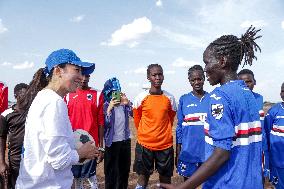 (SP)KENYA-NAIROBI-UNHCR-GOODWILL AMBASSADOR