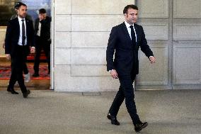 Macron Says Sending Troops To Ukraine Cannot Be Ruled Out - Paris