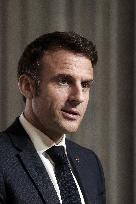 Macron Says Sending Troops To Ukraine Cannot Be Ruled Out - Paris