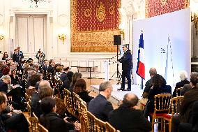 Gerald Darmanin At Forum De L'Islam De France Forum - Paris