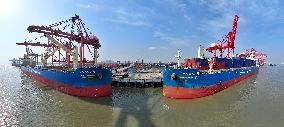 Vehicles Export From Taicang Port in Suzhou