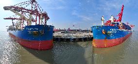 Vehicles Export From Taicang Port in Suzhou