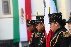 84th Anniversary Of The Mexican Flag Day