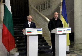 Briefing of Prime Ministers of Ukraine and Bulgaria