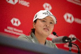 (SP)SINGAPORE-GOLF-WOMEN'S WORLD CHAMPIONSHIP-PRESS CONFERENCE