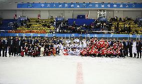 (SP)CHINA-INNER MONGOLIA-HULUN BUIR-14TH NATIONAL WINTER GAMES-ICE HOCKEY-JUNIOR MEN (CN)