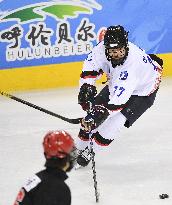 (SP)CHINA-INNER MONGOLIA-HULUN BUIR-14TH NATIONAL WINTER GAMES-ICE HOCKEY-JUNIOR MEN (CN)