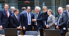 Meeting Of EU Agriculture Ministers - Brussels