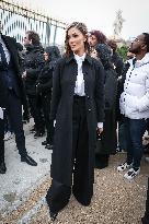 PFW - Christian Dior - Arrivals - Paris Fashion Week - Womenswear Fall/Winter 2024-2025 NB