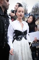 PFW - Christian Dior - Arrivals - Paris Fashion Week - Womenswear Fall/Winter 2024-2025 NB