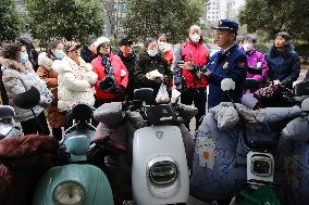 High-rise Building Fire Escape Drill in Lianyungang