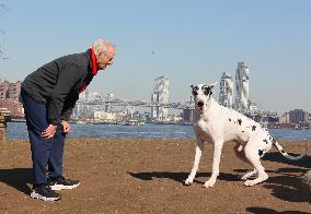 Bill Murray And Naomi Watts On Set - NYC