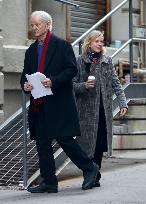 Bill Murray And Naomi Watts On Set - NYC