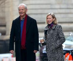 Bill Murray And Naomi Watts On Set - NYC