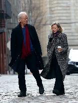 Bill Murray And Naomi Watts On Set - NYC