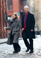 Bill Murray And Naomi Watts On Set - NYC