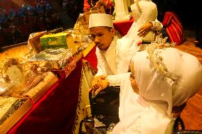 Mass Wedding Of People With Disabilities In Bandung, Indonesia