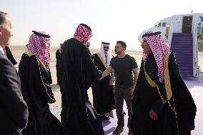 Zelensky Visits Riyadh