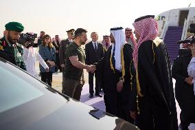 Zelensky Visits Riyadh