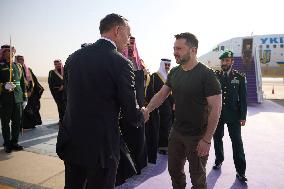 Zelensky Visits Riyadh