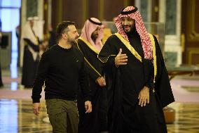 Zelensky Visits Riyadh