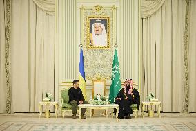 Zelensky Visits Riyadh