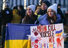 Edmonton Stands With Ukraine: Commemorating Two Years Of Conflict