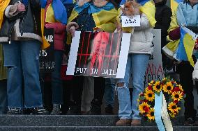 Edmonton Stands With Ukraine: Commemorating Two Years Of Conflict