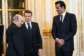 State Dinner In Honor Of Qatar's Emir - Paris