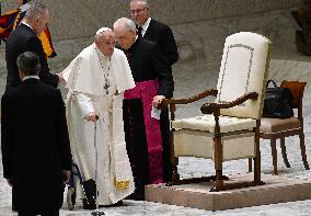 Pope Francis Leads The General Audience - Vatican