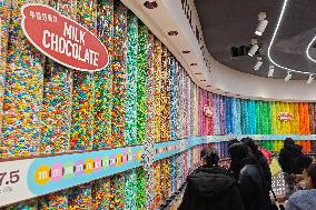 M&M Chocolate Store in Shanghai