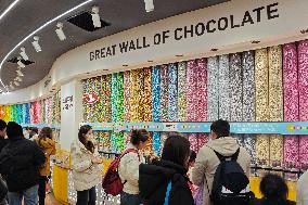 M&M Chocolate Store in Shanghai