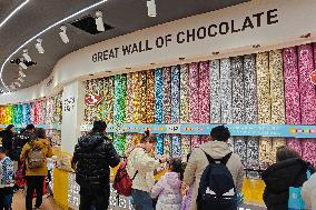 M&M Chocolate Store in Shanghai